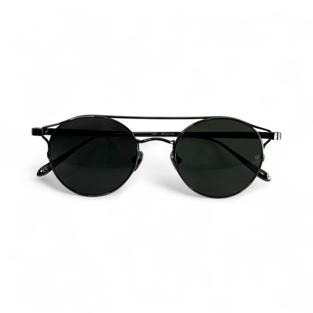 Linda Farrow LFL805C Round Black Unisex Sunglasses